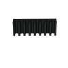 UCHWYT KABLOWY na kabel YDYp 2.5mm2x8 Czarny