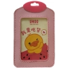 Identyfikator Etui Holder na kartę Smycz UHOO 6592 Duck eco pion Pink