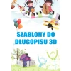 DŁUGOPIS DRUKARKA 3D NIEBIESKI + 40 SZABLONÓW + 109M FILAMENTU
