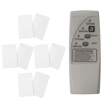 CZYTNIK PROGRAMATOR DUPLIKATOR RFID + 8 KART