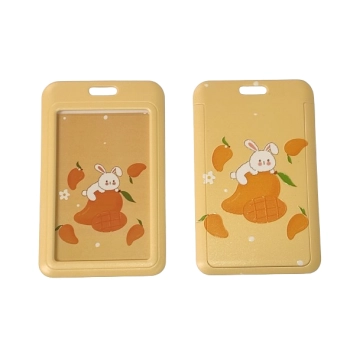 Identyfikator Etui Holder na kartę Smycz UHOO 7028-7 Mango