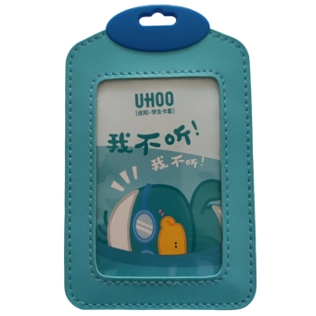 Identyfikator Etui Holder na kartę Smycz UHOO 6592 Duck eco pion Light Blue