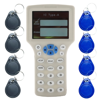 MEGA KOPIARKA PROGRAMATOR DUPLIKATOR BRELOKÓW +8 BRELOKÓW NFC