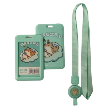 Etui Holder na kartę Smycz RFID 70x110 UHOO 7003 Chmurka