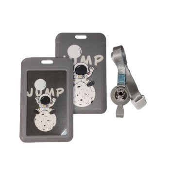 Identyfikator Etui Holder na kartę Smycz UHOO 7032-1Kosmos Jump