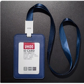 Identyfikator Etui Holder na kartę Smycz UHOO 6838 Blue