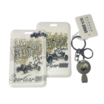 Identyfikator Etui Holder na kartę Smycz UHOO 7229-4 Old Car Sport