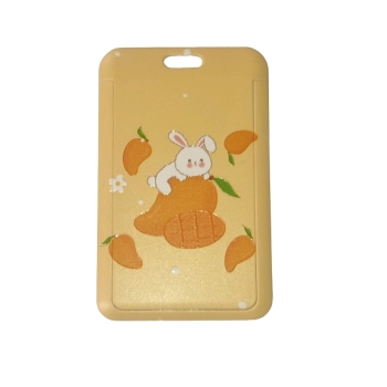 Identyfikator Etui Holder na kartę Smycz UHOO 7028-7 Mango