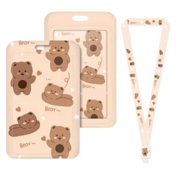 Identyfikator Etui Holder na kartę Smycz UHOO 7148 Bear