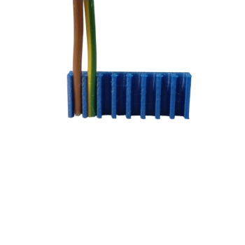 UCHWYT KABLOWY na kabel YDYp 2.5mm2 Niebieski