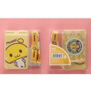 Identyfikator Etui Holder na kartę Smycz UHOO 6008 Magoo Yellow