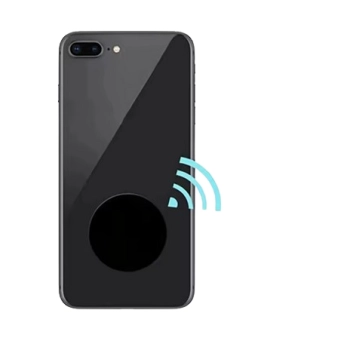 NAKLEJKA PROGRAMOWALNA RFID 125 kHz EM4305 20mm Czarna