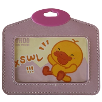 Identyfikator Etui Holder na kartę Smycz UHOO 6591 Duck eco poz Violet