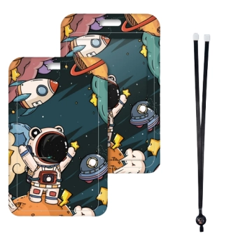 Identyfikator Etui Holder na kartę Smycz UHOO 7032 Kosmos