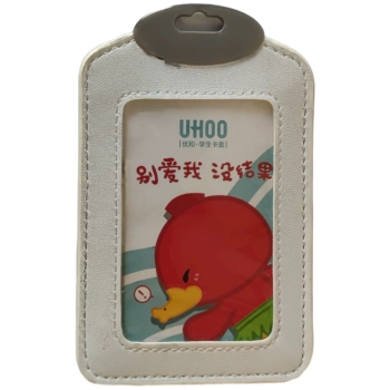 Identyfikator Etui Holder na kartę Smycz UHOO 6592 Duck eco pion White