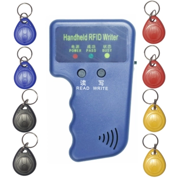 KOPIARKA PROGRAMATOR DUPLIKATOR BRELOK RFID 125kHz+8 BRELOKÓW