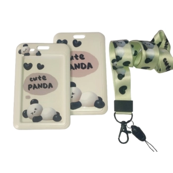Identyfikator Etui Holder na kartę Smycz UHOO 7131-33 Cute Panda