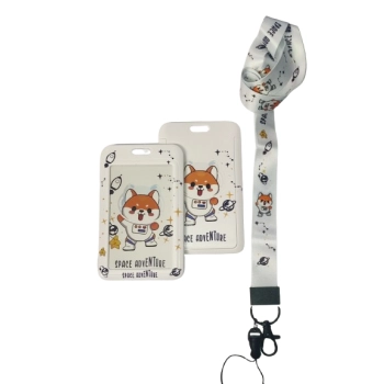Identyfikator Etui Holder na kartę Smycz UHOO 7132 Panda