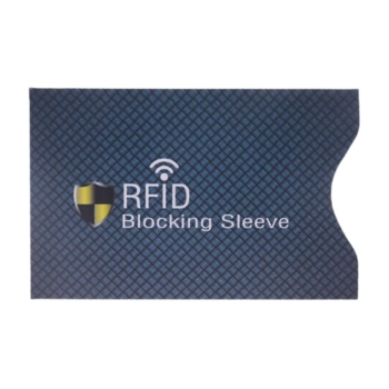 Etui antykradzieżowe na kartę płatniczą Blue