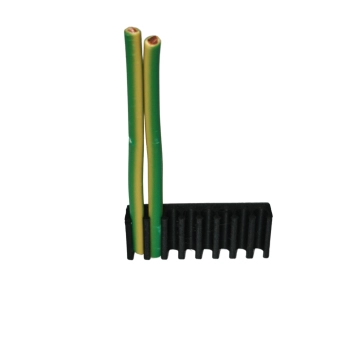 UCHWYT KABLOWY na kabel YDYp 2.5mm2x8 Czarny