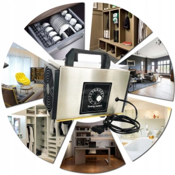 Ozonator 20g odgrzybia, zabija wirusy, roztocza